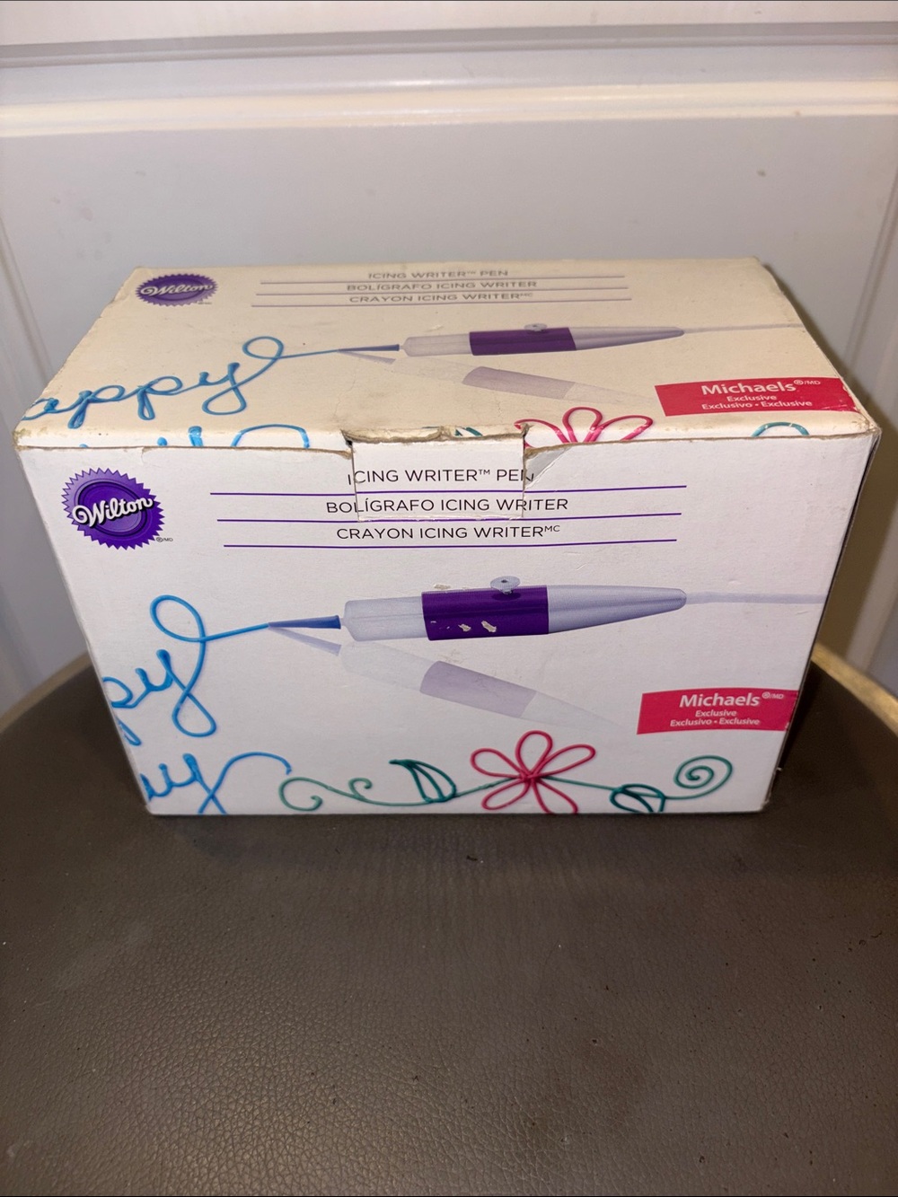 New Wilton Icing Writer Pen Set 12V Air Pump, AC Adapter, Air Hose & Accessories